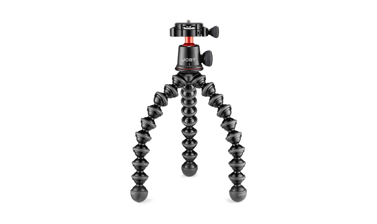 The classic "vlogger" tripod that's great for hiking.
